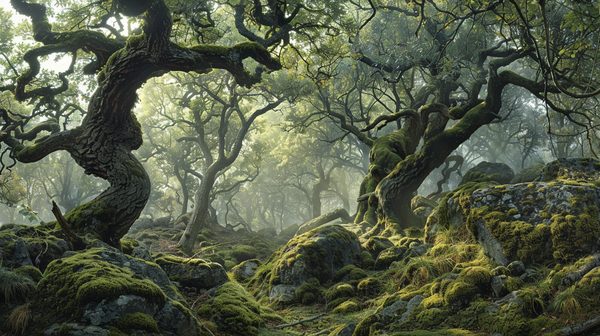 Carte de la forêt Brocéliande pour les visites : les éléments inclus sur l'outil